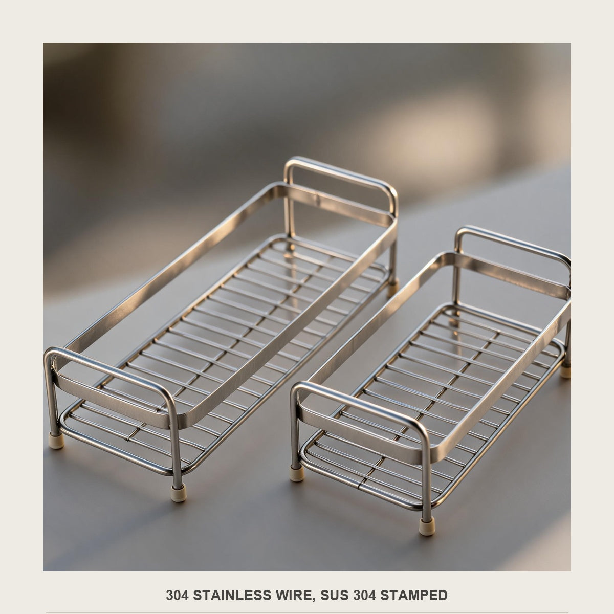 Close-up of the 304 stainless wire and welded grid base