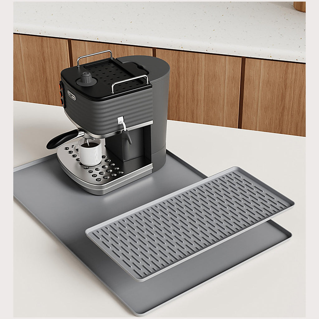 OkaNest Silicone Coffee Maker Mat · food-safe silicone surface detail