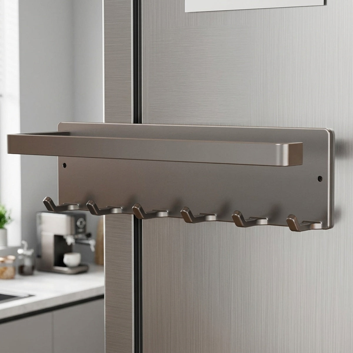 Magnetic 3-in-1 Fridge Wrap Dispenser Paper Towel Foil - view 5