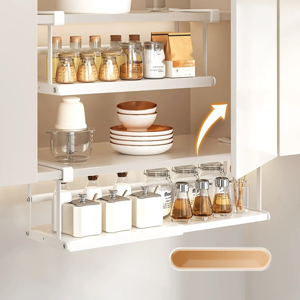 Expandable Under-Shelf Basket - Slide-On Cabinet Storage - view 3