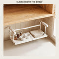 Expandable Under-Shelf Basket - Slide-On Cabinet Storage