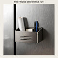 Magnetic Fridge Side Storage Box Carbon Steel Organizer