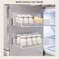 Magnetic Fridge Organizer Basket No-Drill Door Storage