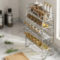 2-Tier Stainless Steel Spice Rack Countertop Kitchen Organizer - view 1