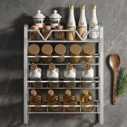 2-Tier Stainless Steel Spice Rack Countertop Kitchen Organizer - view 2