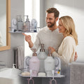 Suction Corner Shower Caddy No-Drill Stainless Steel Bathroom Organizer - view 1
