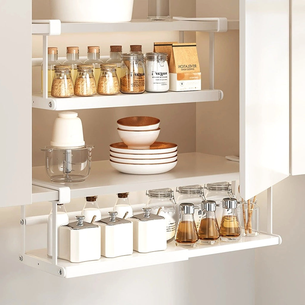 Expandable Under-Shelf Basket - Slide-On Cabinet Storage - view 1