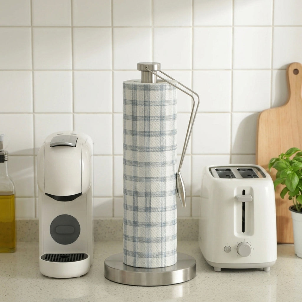 Countertop Paper Towel Holder Stainless Steel Kitchen Stand - view 7