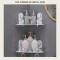 SUS304 Shower Corner Caddy Screw-Mounted Rustproof