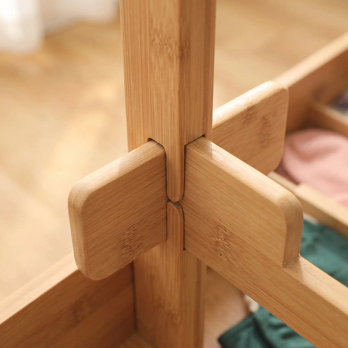 Bamboo Expandable Drawer Dividers for Kitchen & Dresser