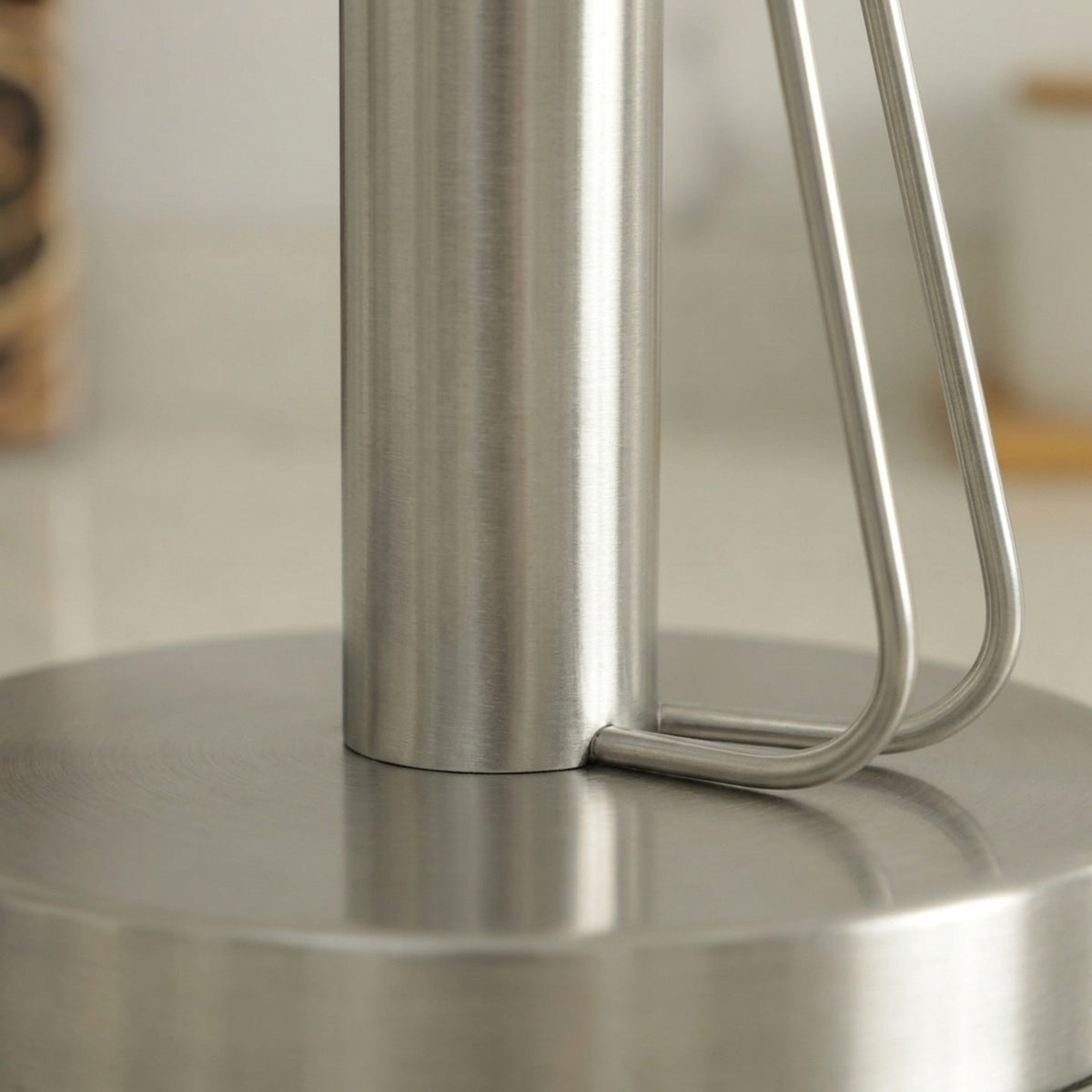 Countertop Paper Towel Holder Stainless Steel Kitchen Stand - view 5