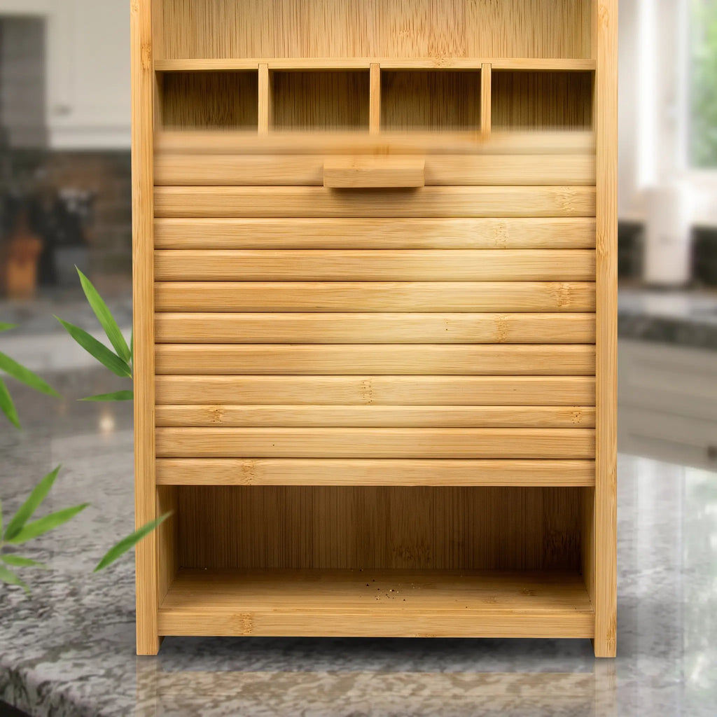 Bamboo Expandable Utensil Drawer Organizer, 7 & 9 Compartment