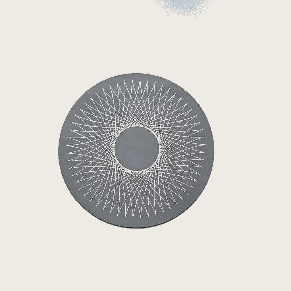 Round silicone trivet mat
