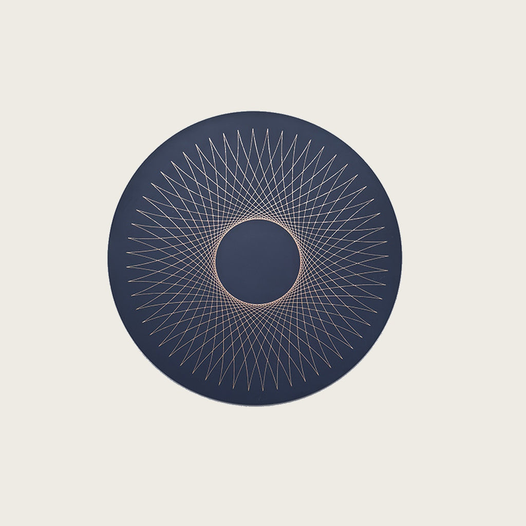 Round silicone trivet mat
