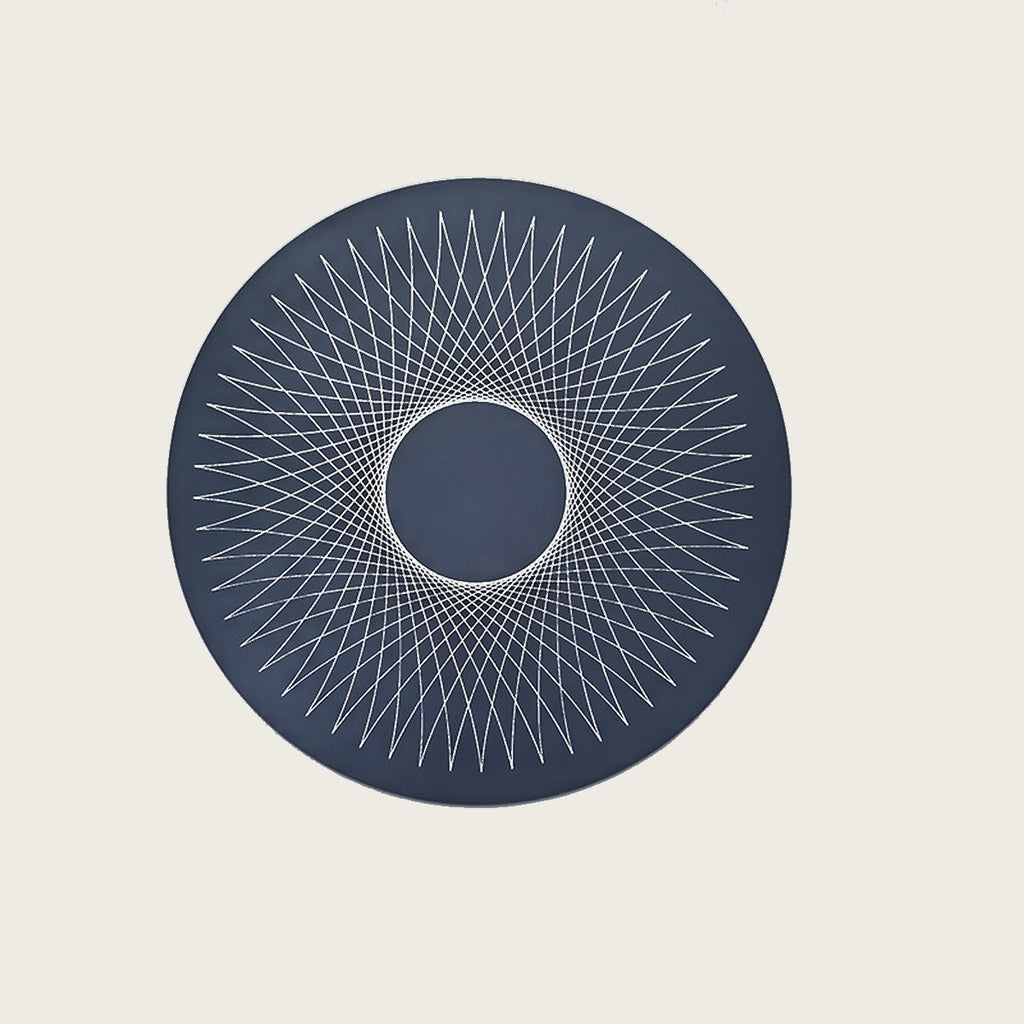 Round silicone trivet mat